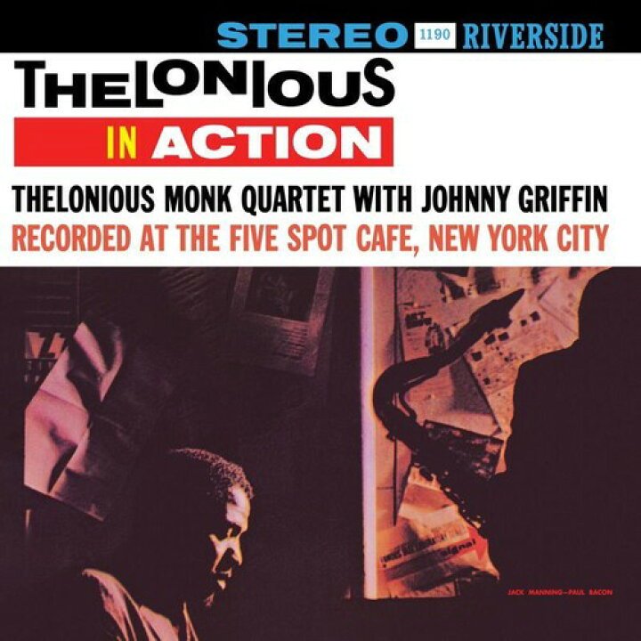 CD Shop - MONK, THELONIOUS THELONIOUS IN ACTION