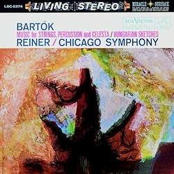 CD Shop - REINER, FRITZ BARTOK: MUSIC FOR STRINGS, PERCUSSION AND CELESTA/ HUNGARIAN SKETCHES