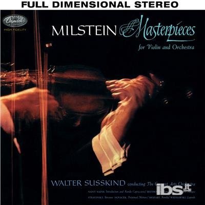 CD Shop - MILSTEIN, NATHAN MASTERPIECES FOR VIOLIN AND ORCHESTRA