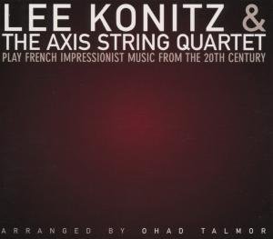 CD Shop - KONITZ, LEE & AXIS STRING PLAY FRENCH IMPRESSIONIST