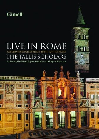 CD Shop - TALLIS SCHOLARS LIVE IN ROME
