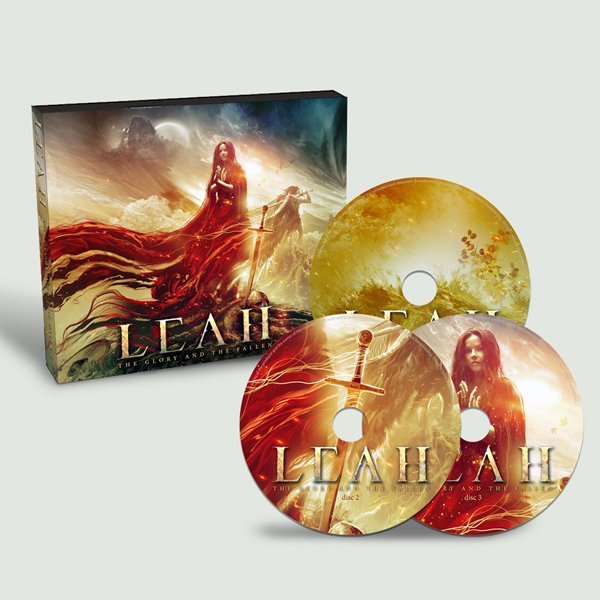 CD Shop - LEAH THE GLORY AND THE FALLEN