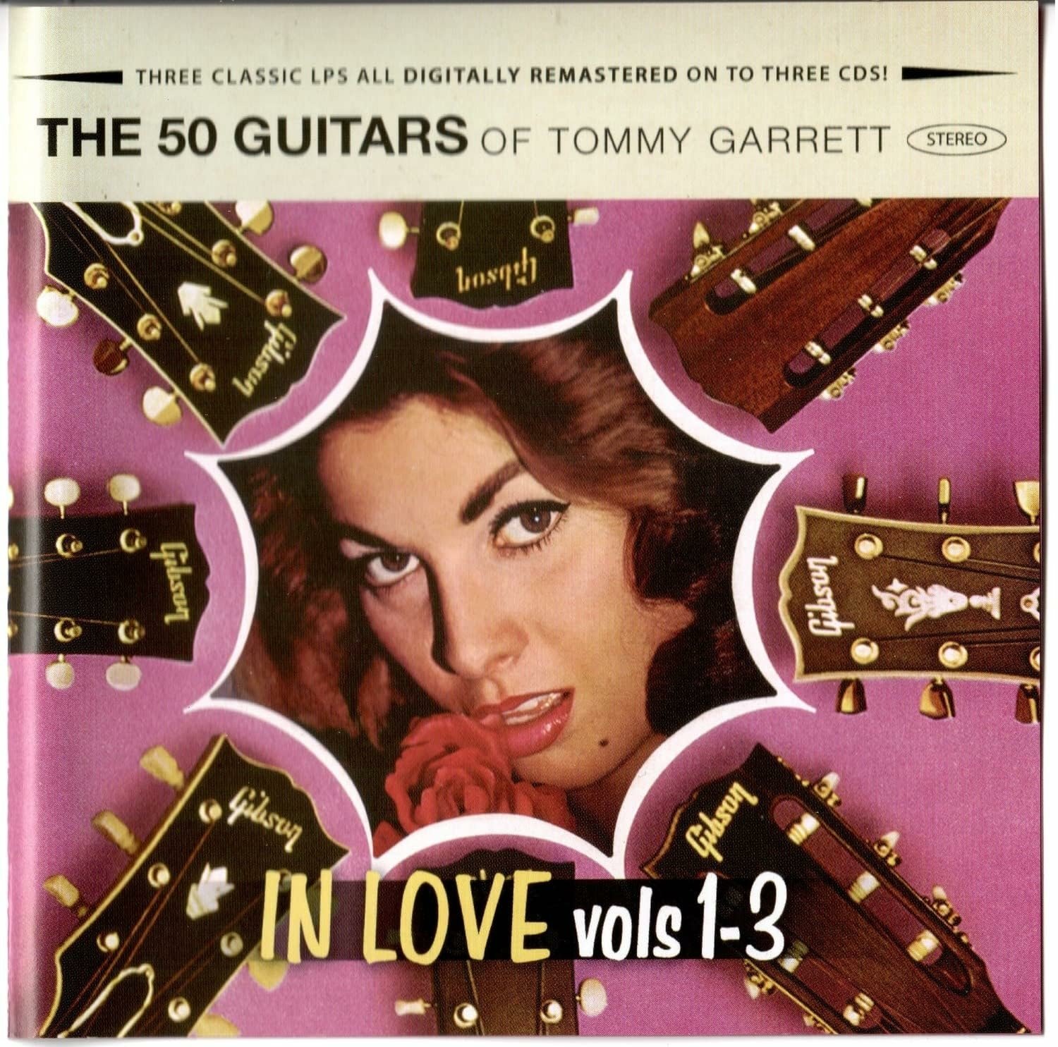 CD Shop - GARRETT, TOMMY 50 GUITARS IN LOVE (VOLUMES 1-3)