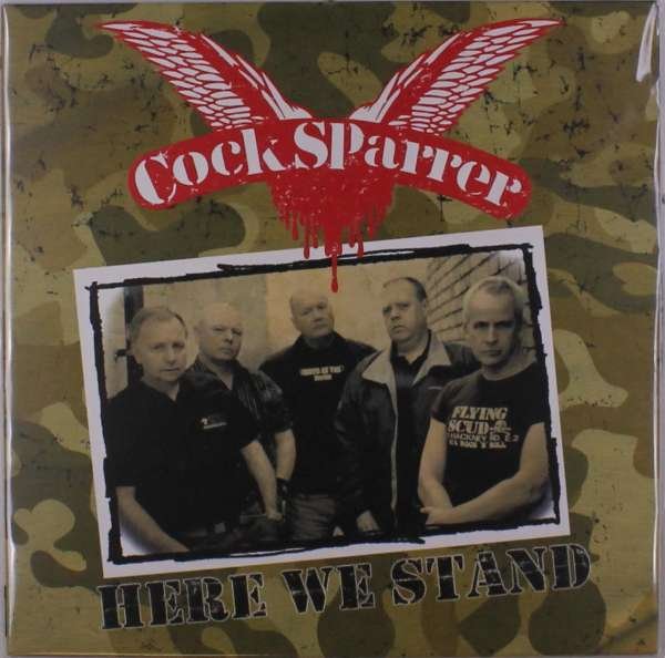 CD Shop - COCK SPARRER HERE WE STAND