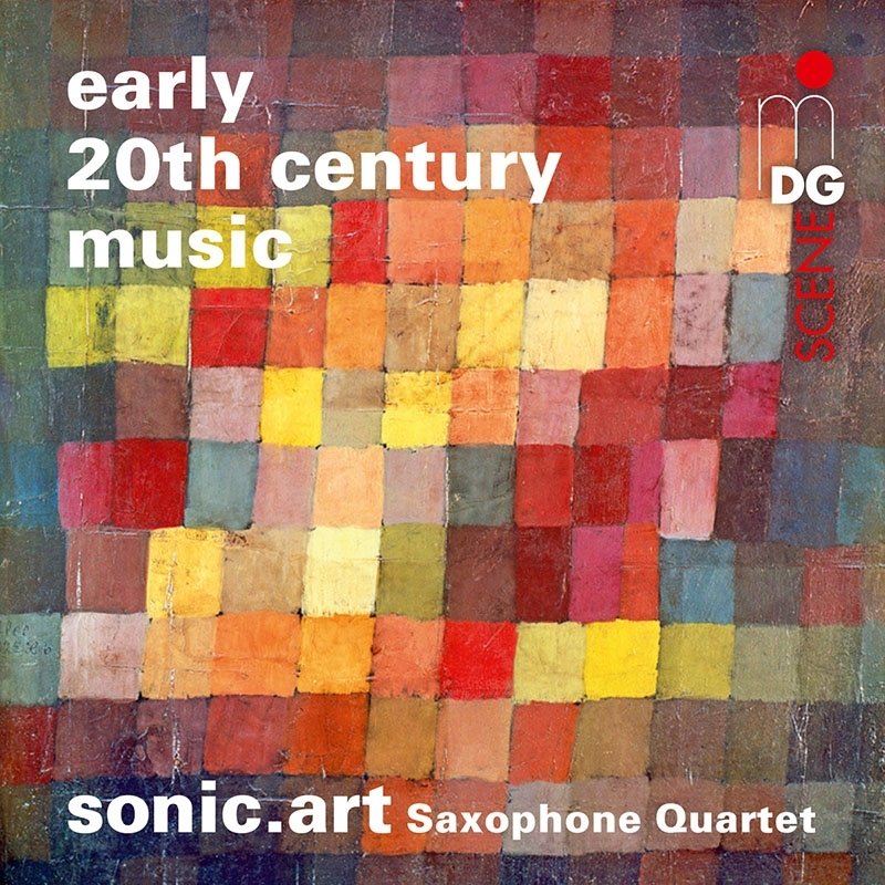 CD Shop - SONIC ART SAXOPHONE QUART EARLY 20TH CENTURY MUSIC