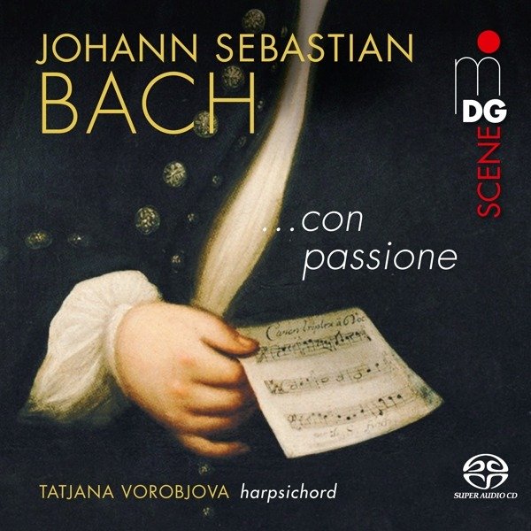 CD Shop - VOROBJOVA, TATJANA Johann Sebastian Bach ... Con Passione
