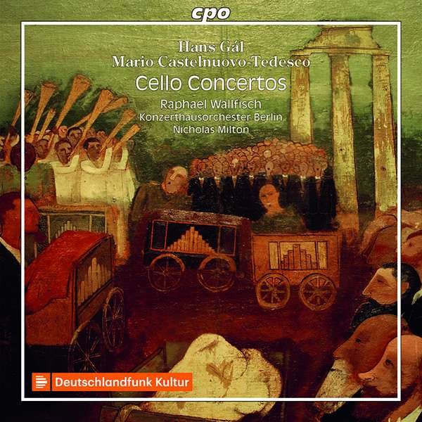 CD Shop - GAL/CASTELNUOVO-TEDESCO CELLO CONCERTOS: VOICES IN THE WILDERNESS