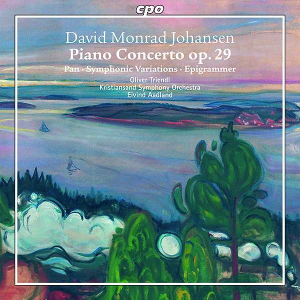 CD Shop - JOHANSEN, D.M. PIANO CONCERTO/SYMPHONIC VARIATIONS & FUGUE