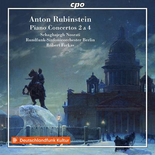 CD Shop - NOSRATI, SCHAGHAJEGH ANTON RUBINSTEIN: PIANO CONCERTOS 2 & 4