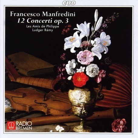 CD Shop - MANFREDINI, F. 12 CONCERTI OP.3