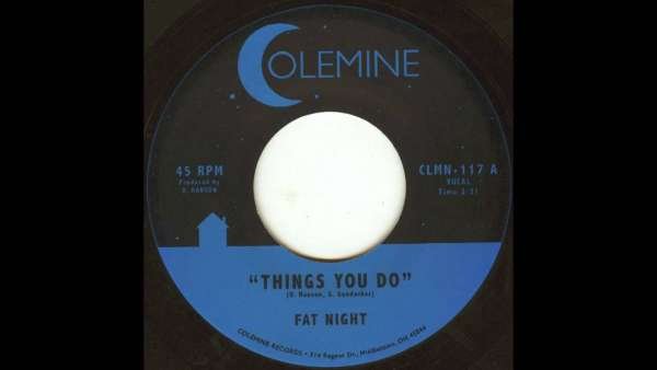 CD Shop - FAT NIGHT THINGS YOU DO/THINGS YOU DO (INSTRUMENTAL)