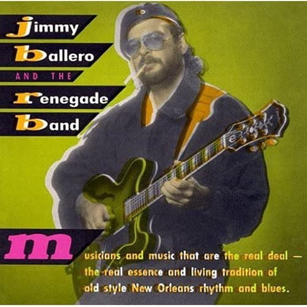 CD Shop - BALLERO, JIMMY AND THE RENEGADE BAND