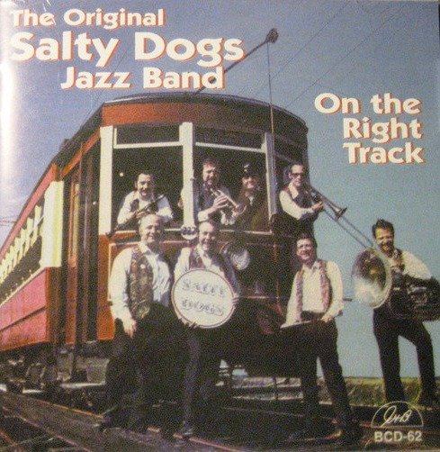 CD Shop - ORIGINAL SALTY DOGS JAZZ ON THE RIGHT TRACK