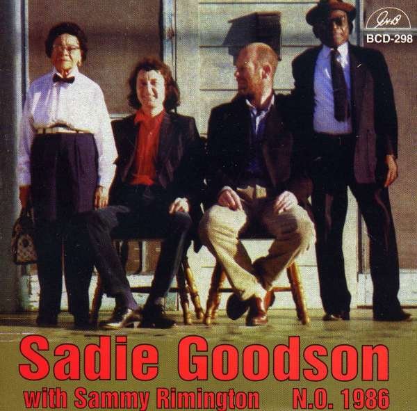 CD Shop - GOODSON, SADIE WITH SAMMY RIMINGTON