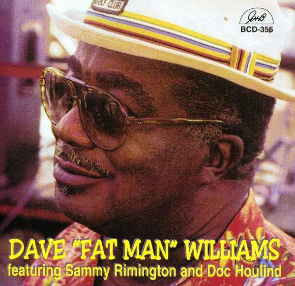 CD Shop - WILLIAMS, DAVE -FAT MAN- FEATURING SAMMY RIMINGTON AND DOC HOULIND