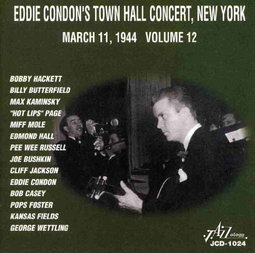 CD Shop - CONDON, EDDIE TOWN HALL CONCERT V.12