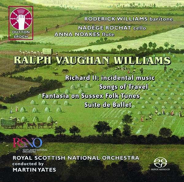 CD Shop - WILLIAMS, RALPH VAUGHAN RICHARD II - INCIDENTAL MUSIC / FANTASIA