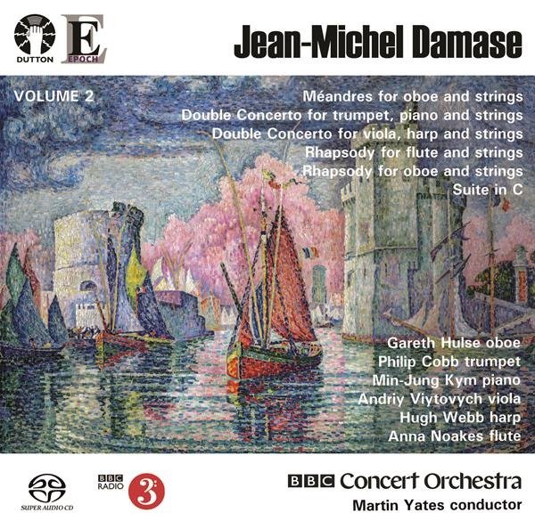 CD Shop - BBC CONCERT ORCHESTRA ... Jean-Michel Damase: Meandres, Double Concerto, Rhapsody, Suite In C
