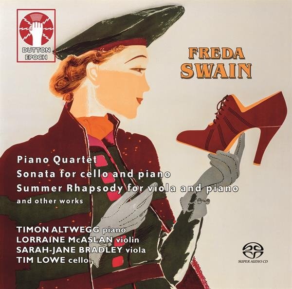 CD Shop - ALTWEGG, TIMON & LORRA... Freda Swain: Piano Quartet/Sonata For Cello and Piano/Summer Rhapsody For Viola and Piano