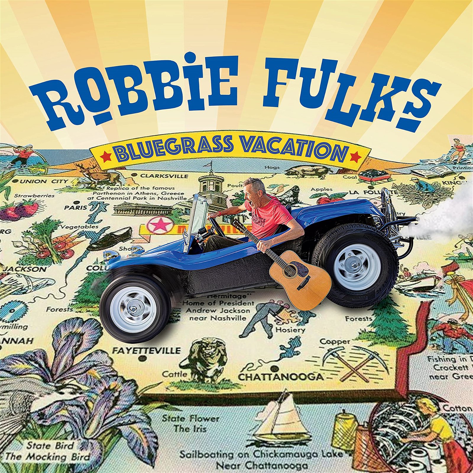CD Shop - FULKS, ROBBIE BLUEGRASS VACATION