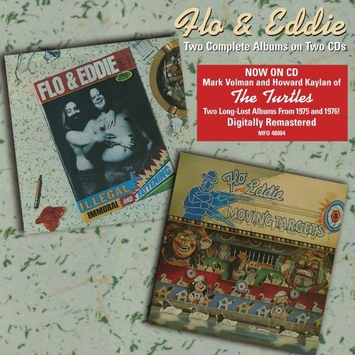 CD Shop - FLO & EDDIE ILLEGAL IMMORAL AND FATTENING/MOVING TARGETS