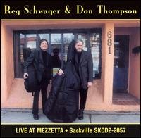CD Shop - SCHWAGER, REG LIVE AT MEZZETTA