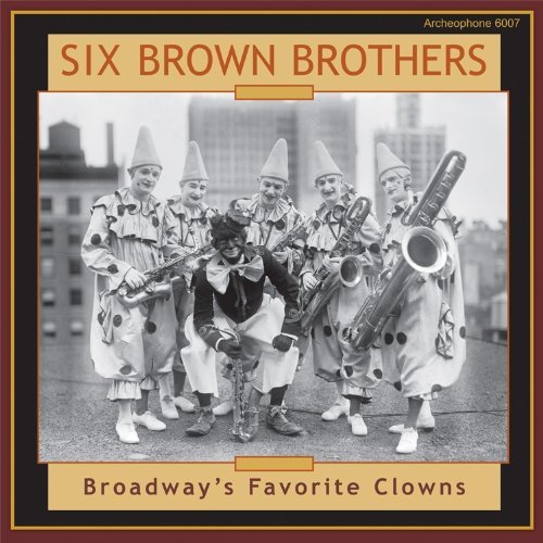 CD Shop - SIX BROWN BROTHERS BROADWAY\