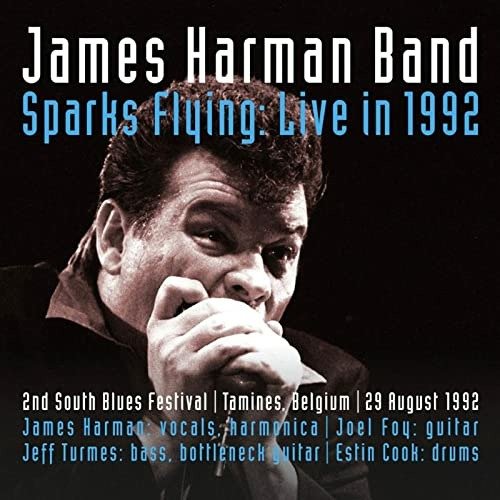 CD Shop - HARMAN, JAMES SPARKS FLYING: LIVE IN 1992