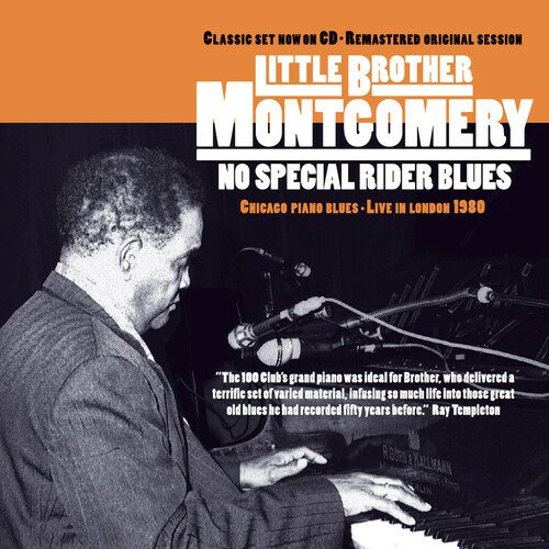 CD Shop - LITTLE BROTHER MONTGOMERY NO SPECIAL RIDER BLUES