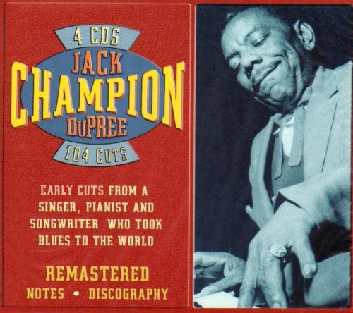 CD Shop - DUPREE, JACK -CHAMPION- EARLY CUTS FROM A SINGER PIANIST