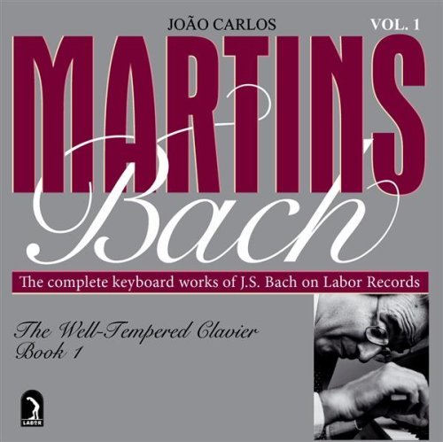 CD Shop - MARTINS, JOAO CARLOS WELL-TEMPERED CLAVIER: BOOK 1
