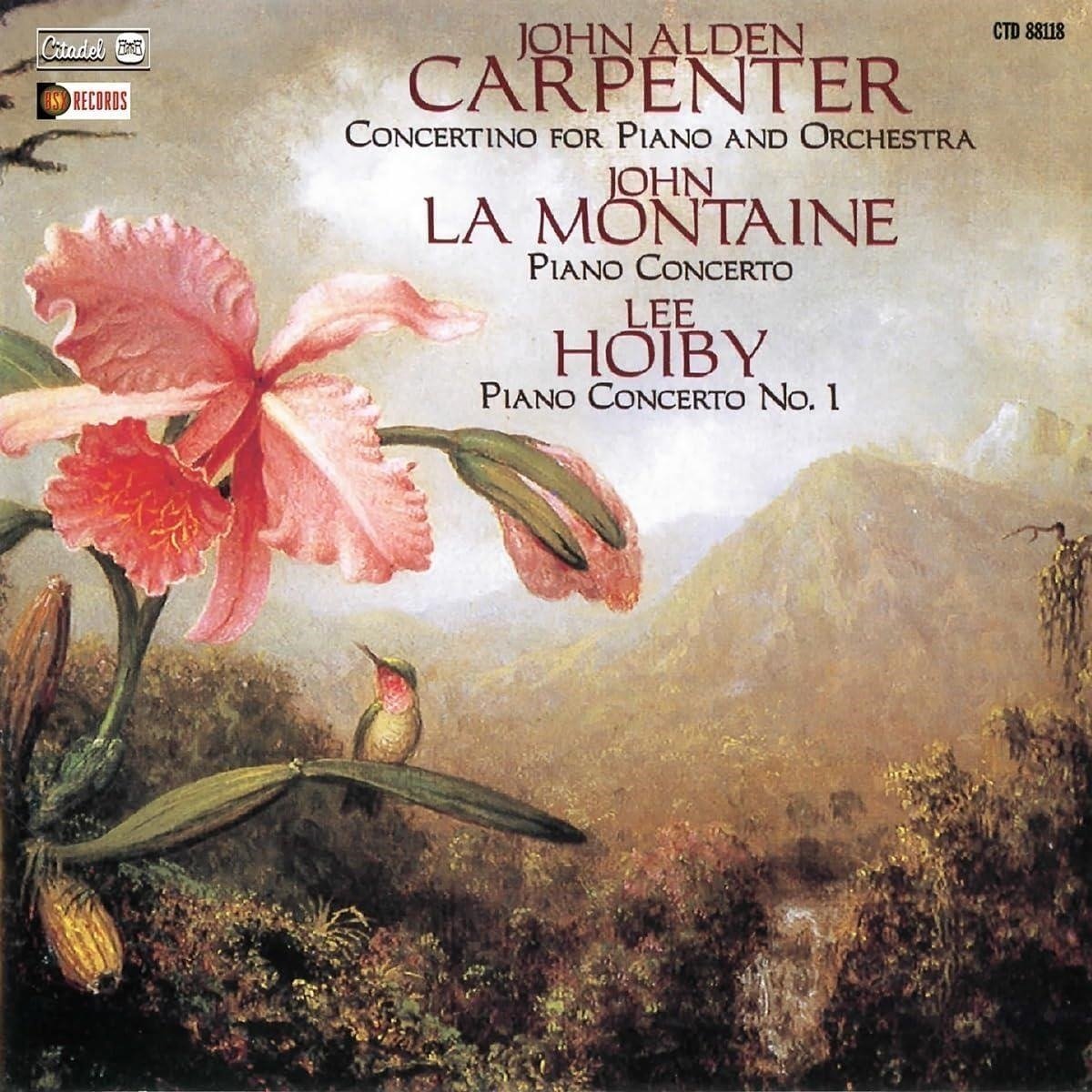 CD Shop - CARPENTER, JOHN ALDEN CONCERTINO FOR PIANO AND ORCHESTRA/LEE HOIBY/JOHN LA MONTAINE