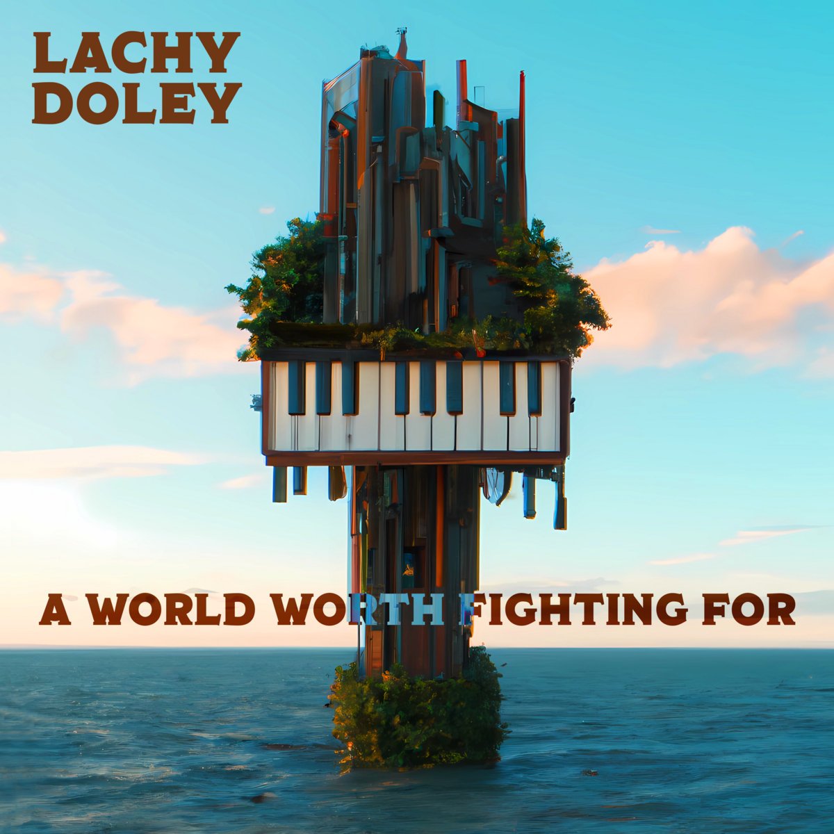 CD Shop - DOLEY, LACHY A WORLD WORTH FIGHTING FOR