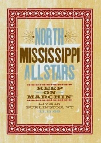 CD Shop - NORTH MISSISSIPPI ALLSTARS STARS KEEP ON MARCHIN\