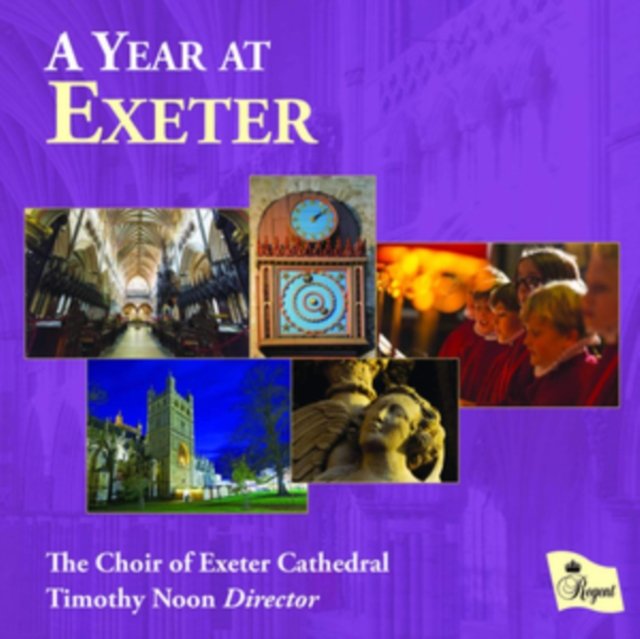 CD Shop - CHOIR OF EXETER CATHEDRAL A YEAR AT EXETER