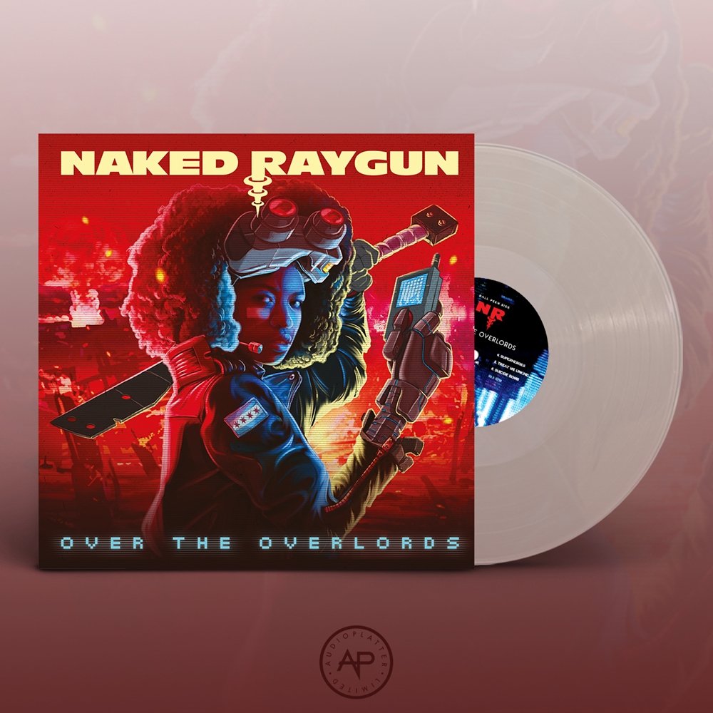 CD Shop - NAKED RAYGUN OVER THE OVERLORDS