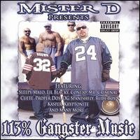 CD Shop - MISTER D 113% GANGSTER MUSIC