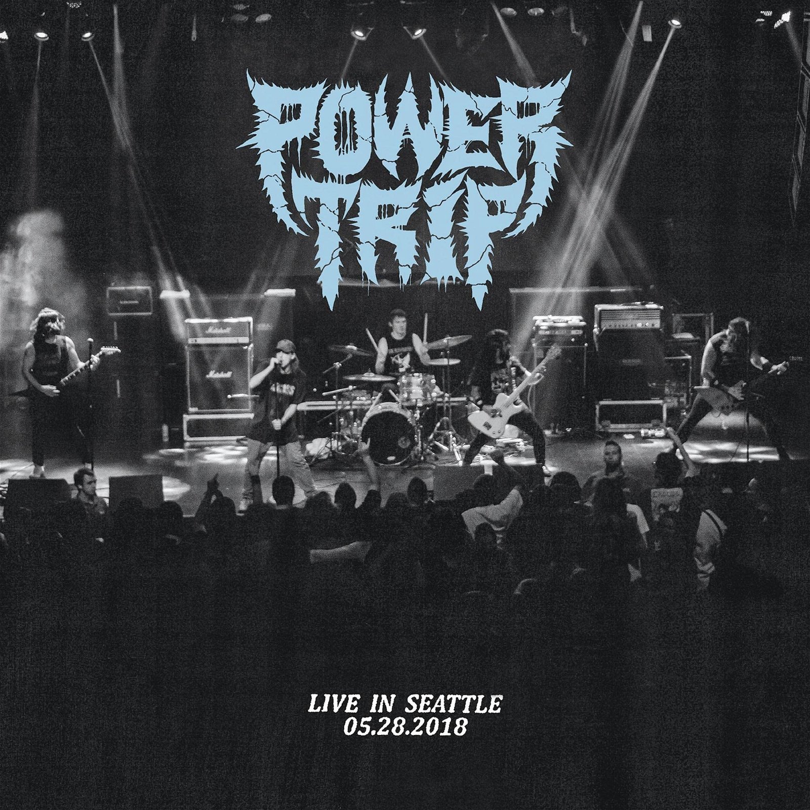 CD Shop - POWER TRIP LIVE IN SEATTLE 05.28.2018 (BLUE/BLACK SPLATTER)