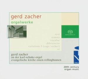 CD Shop - ZACHER, GERD Orgelwerke