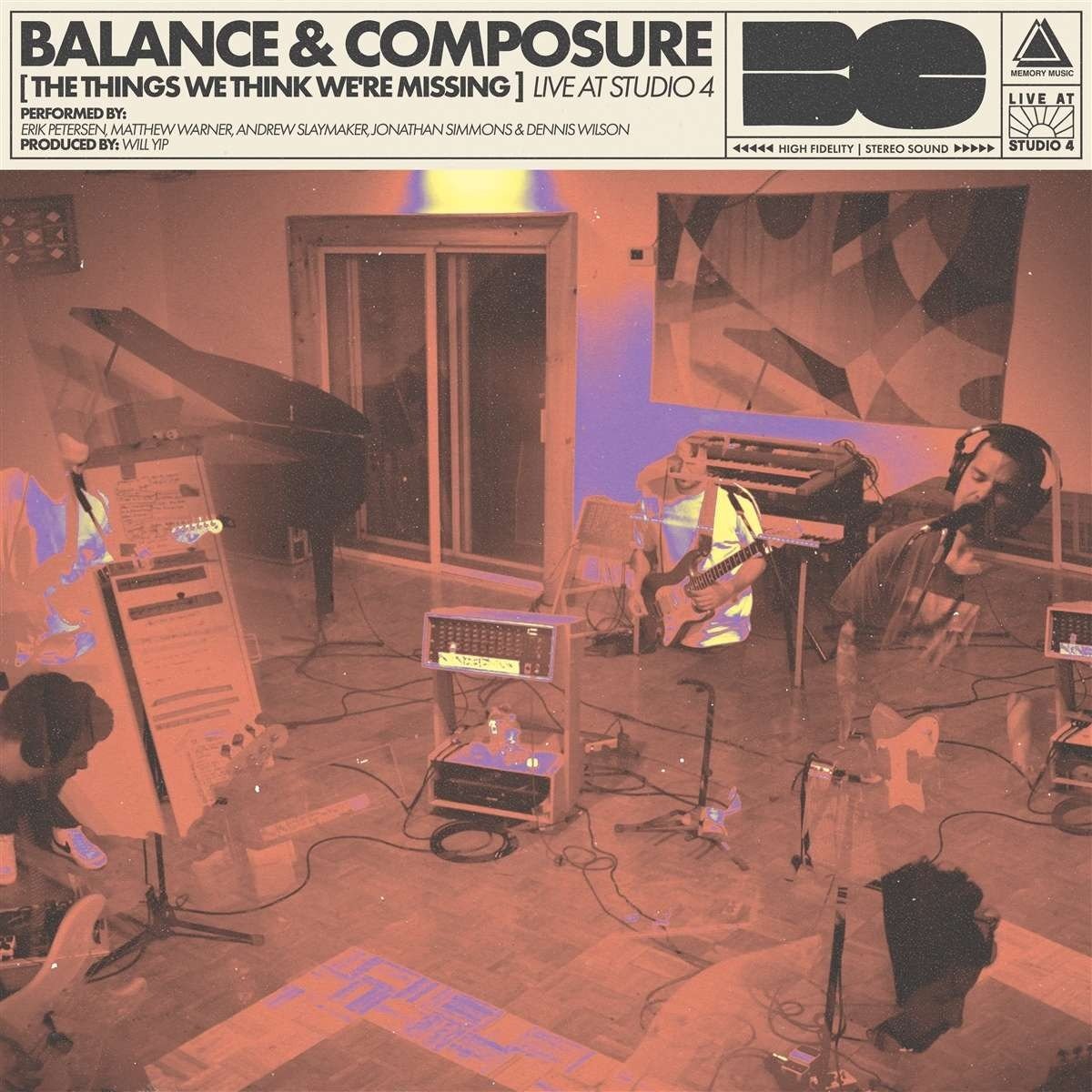 CD Shop - BALANCE AND COMPOSURE THE THINGS WE THINK WE\