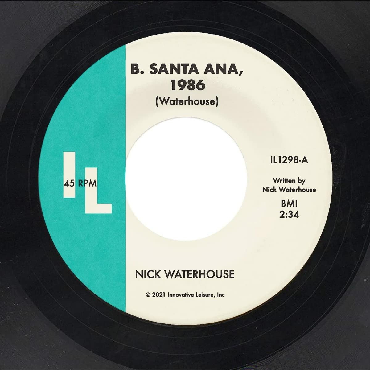 CD Shop - WATERHOUSE, NICK B. SANTA ANA/PUSHING TOO HARD