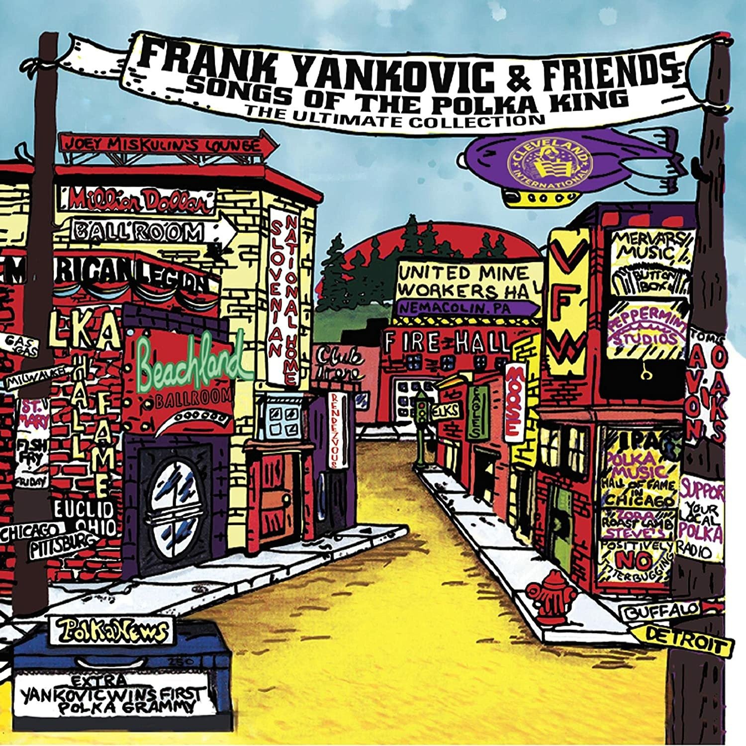 CD Shop - YANKOVIC, FRANK & FRIENDS SONGS OF THE POLKA KING - THE ULTIMATE COLLECTION