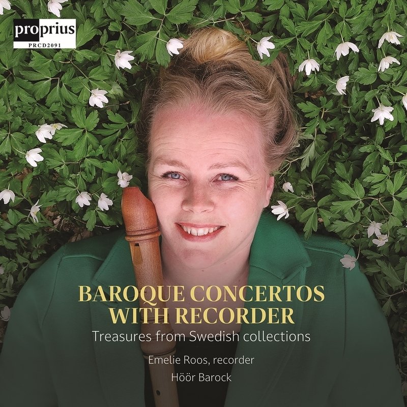 CD Shop - ROOS, EMELIE / HOOR BAROC BAROQUE CONCERTOS WITH RECORDER