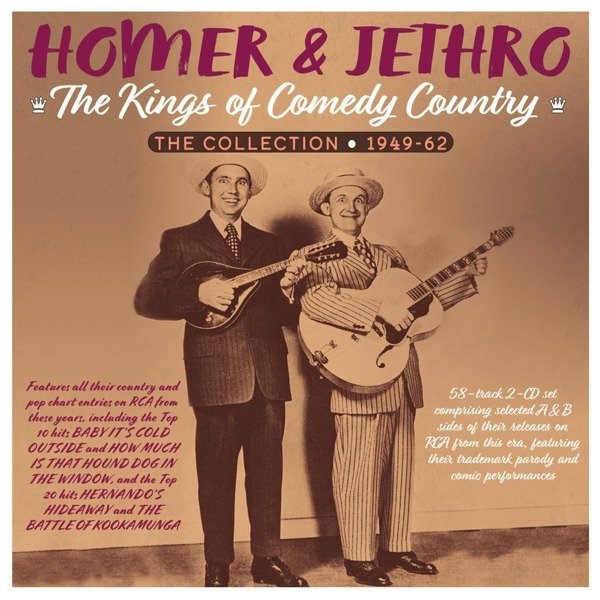 CD Shop - HOMER & JETHRO KINGS OF COMEDY COUNTRY - THE COLLECTION 1949-1962