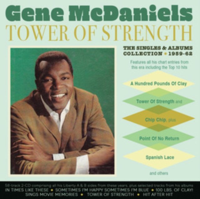 CD Shop - MCDANIELS, GENE SINGLES & ALBUMS COLLECTION 1959-62