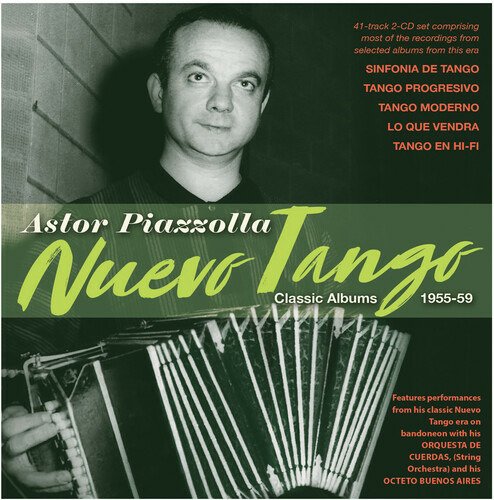 CD Shop - PIAZZOLLA, ASTOR NUEVO TANGO - CLASSIC ALBUMS 1955-59