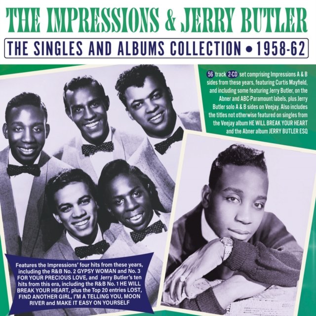 CD Shop - IMPRESSIONS & JERRY BUTLE SINGLES & ALBUMS COLLECTION 1958-62