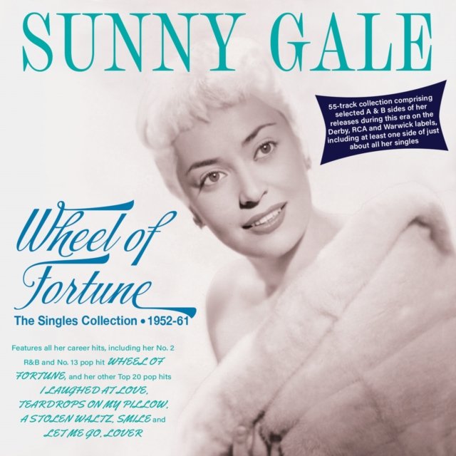 CD Shop - GALE, SUNNY WHEEL OF FORTUNE - THE SINGLES COLLECTION 1952-61