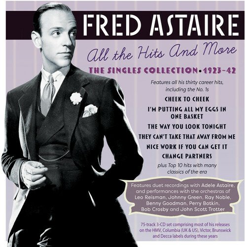 CD Shop - ASTAIRE, FRED ALL THE HITS AND MORE - THE SINGLES COLLECTION 1923-42