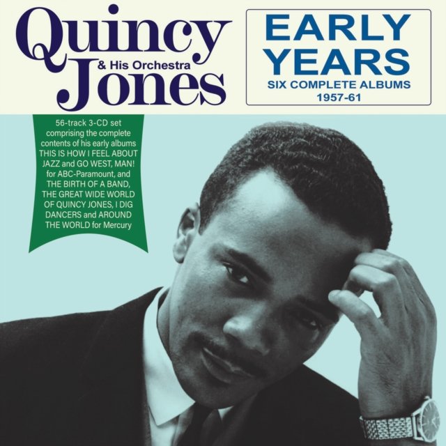CD Shop - JONES, QUINCY & HIS ORCHE EARLY YEARS - SIX COMPLETE ALBUMS 1957-61